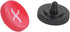 Alloy Black + Red Paint Spraying Treatment Camera Shutter Release for X Series Cameras with Rubber Ring Shutter Fuji Soft Release Fuji Shutter Rel...