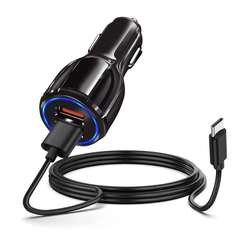 Fast Car Charger Adapter USB C Charging Cable Cord for T-Mobile REVVL 6 PRO 5G/REVVL V+ 4 4+ 2 Plus 4 Plus/Revvlry+, Cat S62 Pro S62 S61 S52 S22, ...