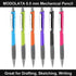 0.5MM Mechanical Pencil Set, Lead Pencils 0.5mm for Student and Artist Drawing, Sketching, Drafting, Pack of 6 Pieces...