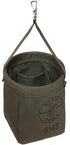 Klein Tools 5143 Canvas Tapered-Bottom Bag with Two Interior Pockets and a Snap Clip, Made of No. 10 Canvas...