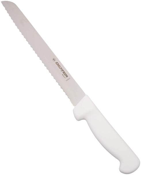 Dexter Outdoors 31603 8" Scalloped Bread Knife, White...