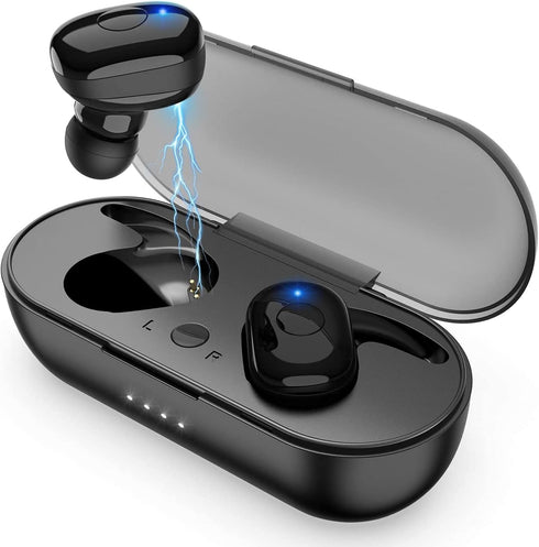 Wireless Earbuds True Wireless Earbuds Bluetooth Headphones with Microphone Bluetooth Earbuds Stereo Calls Extra Bass 36H for Workout(Charging Cas...