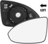 X AUTOHAUX Car Rearview Mirror Glass Replacement with Backing Plate Heated Left Side Driver Side for Chevrolet Cruze...