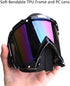 Dirt Bike & Motocross Goggles - Anti UV, Dustproof & Fog Resistant, Bendable, Color Lens (Black)...