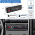 UNITOPSCI Single Din Car Stereo Bluetooth 5.0 Multimedia Audio Receiver, Push to Talk Assistant, Hands-Free Call Voice Control,MP3/FM/AUX in/USB/T...