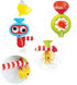 Yookidoo Baby Toddler Bath Wall Toy (Ages 1-3) Waterfall Spinning Gears & Rotating Googly Eyes - Mold Free - Attach to Any Tub or Shower - Spin N ...