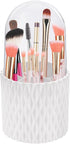 Makeup Brush Holder 360° Rotating Makeup Organizer 5 Slot Makeup Brushes Cup Pen Holder for Vanity Decor, Desk Storage Container, Bathroom Counter...