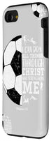 iPhone SE (2020) / 7 / 8 Gifts For Soccer Players Boys Girls Kids Christian Phone Case...