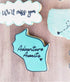 Wisconsin State Cookie Cutter 4" Made in USA by Ann Clark...