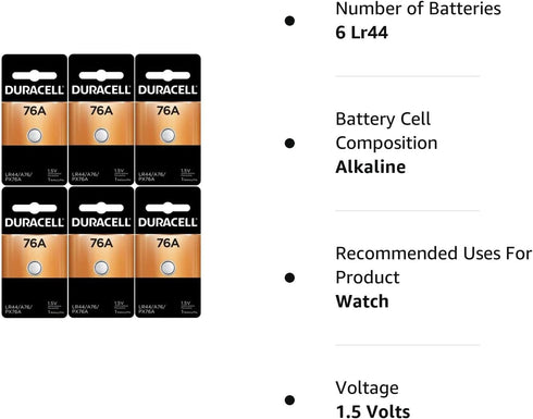 DURPX76A675PK09 - Specialty Alkaline Battery...