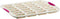Trudeau 24 Slot Mini Bar Pan Silicone Bakeware, Confetti White...