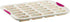 Trudeau 24 Slot Mini Bar Pan Silicone Bakeware, Confetti White...