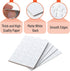 Mr. Pen- Blank Puzzle, 8 Pack, 28 Pieces/Pack, 5.5 x 8.1 Inches, White, Blank Puzzles to Draw on, White Puzzle, All White Puzzle, Blank Puzzle Pie...