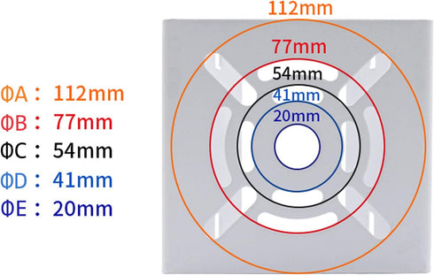 WiTi Universal Vertical Pole Mount for Security Camera, Solid Metal Bracket with Loops, Suitable for CCTV Cameras(Small Size)...