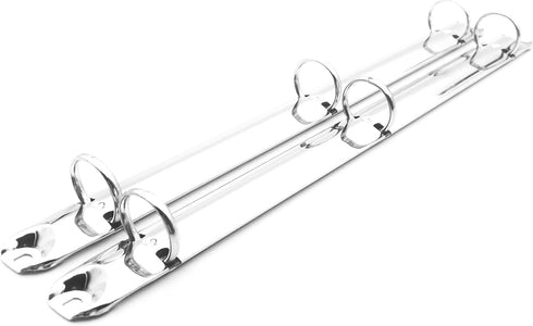2Pcs Metal Standard Letter Size Notebook 3-Ring Binder Mechanism Replacement Kit?3 O Rings,Loose Leaf Binding Spines Combs for Personal Organizers...