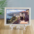 Artliving 12 Inch Plastic Display Stand, White Easel Display Photo Holder Stand, Displays Picture Frames, Cookbooks, Tablets and Art...