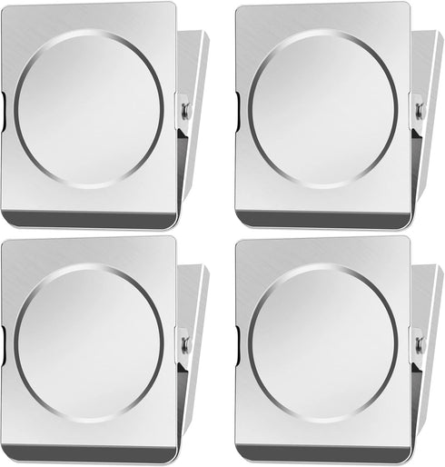 FINDMAG 4 Pack Clip Magnets 2.2inch Extra Large Magnetic Clips Heavy Duty, Fridge Magnet Clips, Whiteboard Magnet Clips, Clip Magnets for Fridge H...