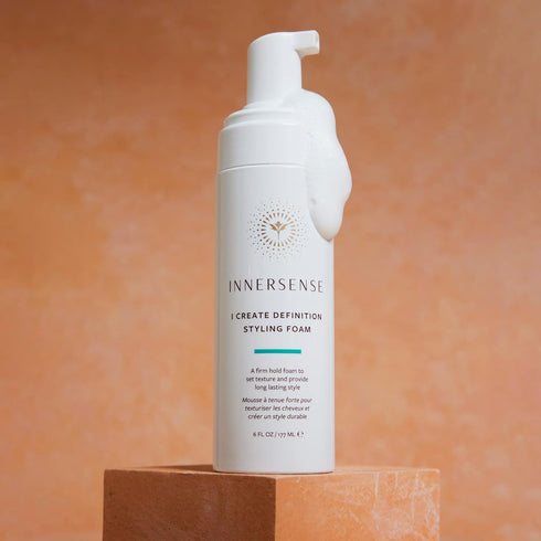 INNERSENSE Organic Beauty - Natural I Create Definition Styling Foam | Clean Haircare For Long-Lasting Curls (2.37 fl oz | 70 ml)...
