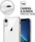 TENOC Phone Case Compatible with iPhone XR, Clear Case Shockproof Protective Bumper Slim Cover for 6.1 Inch...