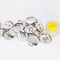 Cover Button Kit -Size 30(3/4Inch)-Covered Buttons Tufting Buttons Kit DIY Fabric Cover Buttons with Wire Backs 50 Sets &Tool...