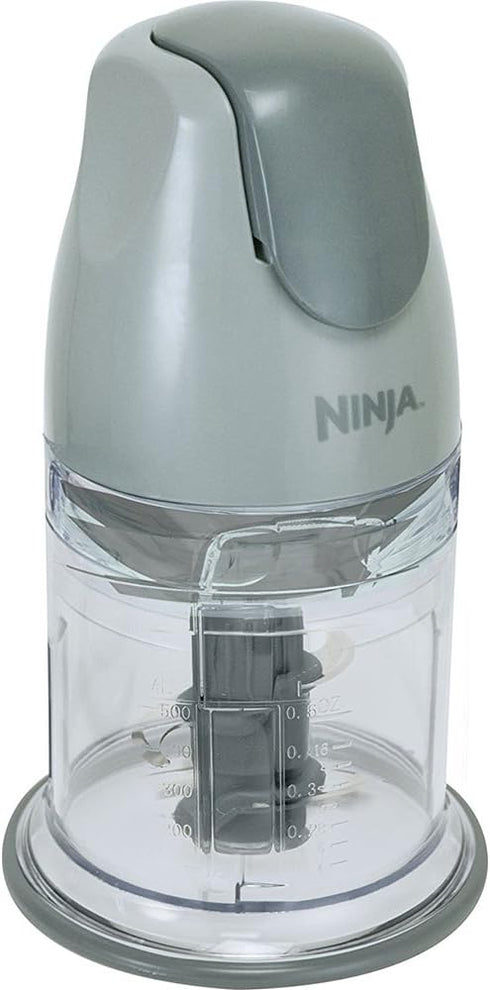Ninja QB900B Master Prep Food Processor Blender with 48 oz Pitcher & 16 oz Chopping Bowl, Perfect for Frozen Blending & Chopping, 400 Watts, Dishw...