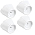 Wall Nanny 4 Inch Extension Accessories for Baby Gate (Made in USA) Connect Extensions to Wall Nanny's and Add 4 Inches in Length to Baby Gates - ...