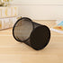 2 Pcs Wire Mesh Pen Cups Pencil Organizer Storage Holder Desktop Stationary Organizer Cup Makeup Brushes Organizer Holder for Home Office School...