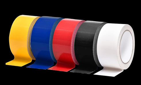 Duct Tape, Bright Colors 10 Yards x 2 Inch — No Residue, Tear by Hand & Waterproof — Great for Arts & Crafts, Color-Coding, and Home School DIY Pr...