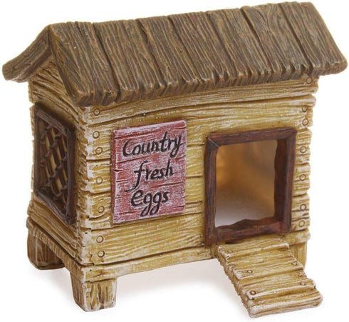 Woodland Knolls Mg202 Chicken Coop Fairy Garden...
