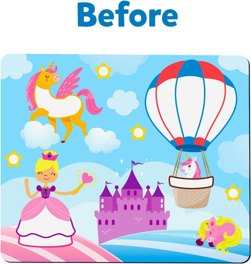 Skillmatics Art Activity - Dot It Unicorns & Princesses, No Mess Sticker Art for Kids, Craft Kits, DIY Activity, Gifts for Boys & Girls Ages 3, 4,...