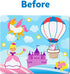 Skillmatics Art Activity - Dot It Unicorns & Princesses, No Mess Sticker Art for Kids, Craft Kits, DIY Activity, Gifts for Boys & Girls Ages 3, 4,...