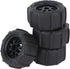 4Pcs RC Car Beach Tires,Universal Rubber Plastic RC Desert Wheels for 1/14 1/16 1/18 RC Car...