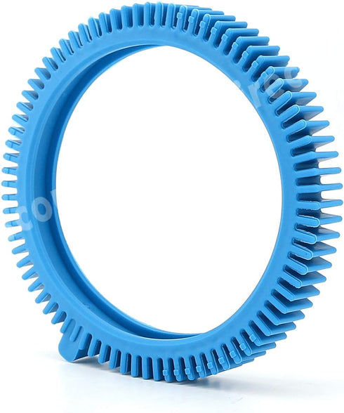 2 Pack 896584000-143 Blue Front Tire Kit with Super Hump - Replacement for Hayward Poolvergnuegen Select Pool Cleaners...