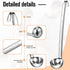 Cunhill 5 Pcs Soup Ladles Serving Ladles Stainless Steel Ladles with Long Handle for Serving, Cooking, Stirring, Portioning Kitchen Restaurant Acc...