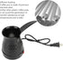 Electric Turkish Coffee Maker, 600ml Portable Electric Turkey Coffee Pot Stainless Steel Arabic Greek Turkish Coffee Maker, Anti Scald Tea Maker K...