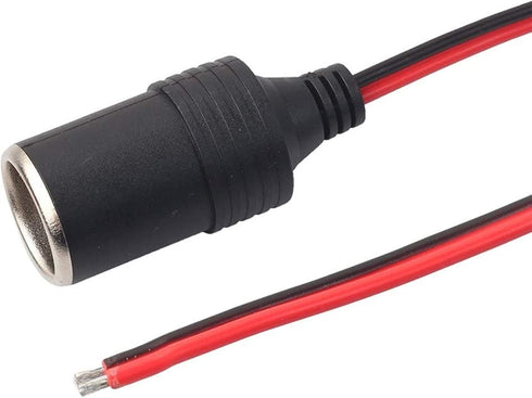 Car Charger Power Cigarette Lighter Female Socket Cable Plug Adapter, Cigarette Lighter Female Socket Sable DC 12V / 24V Car Charger?2pcs(2)......