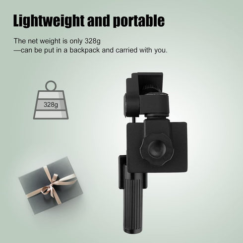 SVBONY SV126 Car Window Mount Adjustable Vehicle Clamp Mount Compact for Spotting Scope Monocular Binocular Telescope SLR Camera with Mounting Thr...