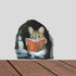 3Pcs 3D Realistic Mouse Wall Stickers, Mouse Reading Book Wall Decals Wall Decor, Removable Wall Art Murals for Living Room Nursery Bedroom Kids R...