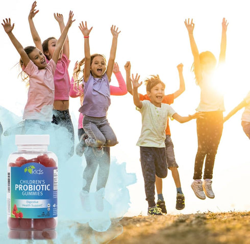 Mountain Meadow Herbs Children’s Probiotic Gummies for Kids | Digestive Regularity Support | Immune System + Microbiome Health for Kids | Ages 3+ ...