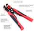 Delgada Wire Stripper Tool and Wire Stripper with Wire Stripping Tool and Wire Stipping Plier for Stripping Wire from AWG 24-10/0.2-6.0mm²...