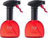 Evo Mini Oil Sprayers, Non-Aerosol for Olive Oil, Cooking Oils, and Vinegars, Red, 8-Ounce Capacity, Set of 2...
