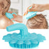 Baby Shampoo Brush Cleaning Hair Washing Brush Newborn Scrubbers Soft Hair Bathing Brush Massage Skin Exfoliator Newborn Hair Brush for Dry Skin E...