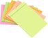 4A Sticky Full Adhesive Notes,3 1/3 x 2 Inches,20 Sheets/Color,Self-Stick Notes,5 Colors/Pack,100 Sheets Total,4A 302 Full Glue...