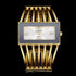 Women Luxury Cuff Bracelet Rectangular Dial Hollow Analog Quartz Wrist Watch for Ladies...