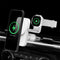 Korea Magsafe Wireless Car Charger Mount, magCombo 15W Fast Charging 2-in-1 for iPhone/Apple Watch car Accessories...