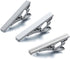 Men's Fashion Alloy Metal 1.5" Skinny Tie Clip - 3 Pcs Set...