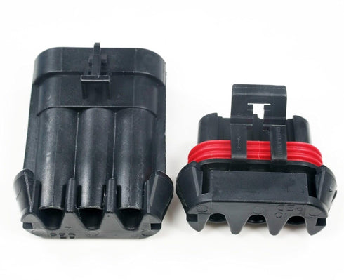 Metri-Pack 46Amp (3-PIN) 630 Series Waterproof Connector Terminals and Seals 10-12 AWG...