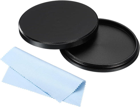 PATIKIL 43mm Lens Cap, Camera Lens Cap Cover Universal Lens Filter Stack Cap Front Metal Protective Case Cover with Cleaning Cloth for Photography...