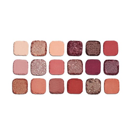 Revolution Beauty, Forever Flawless Eyeshadow Palette, 18 Pigmented Shades, Nude & Warm Pressed Powder Mattes, Shimmers, Glitters, Allure, 15 X 0....