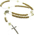 Linpeng Rosary Making Kit, Gold Catholic Prayer Necklace Supplies for Women Kids, DIY Jewelry Supplies, Gift for Beader, 1 Pack...